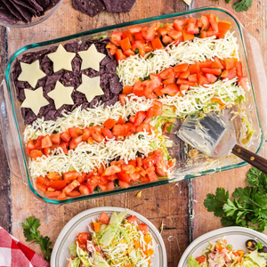 Taco Salad Flag