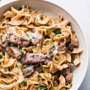 Instant Pot Beef Stroganoff