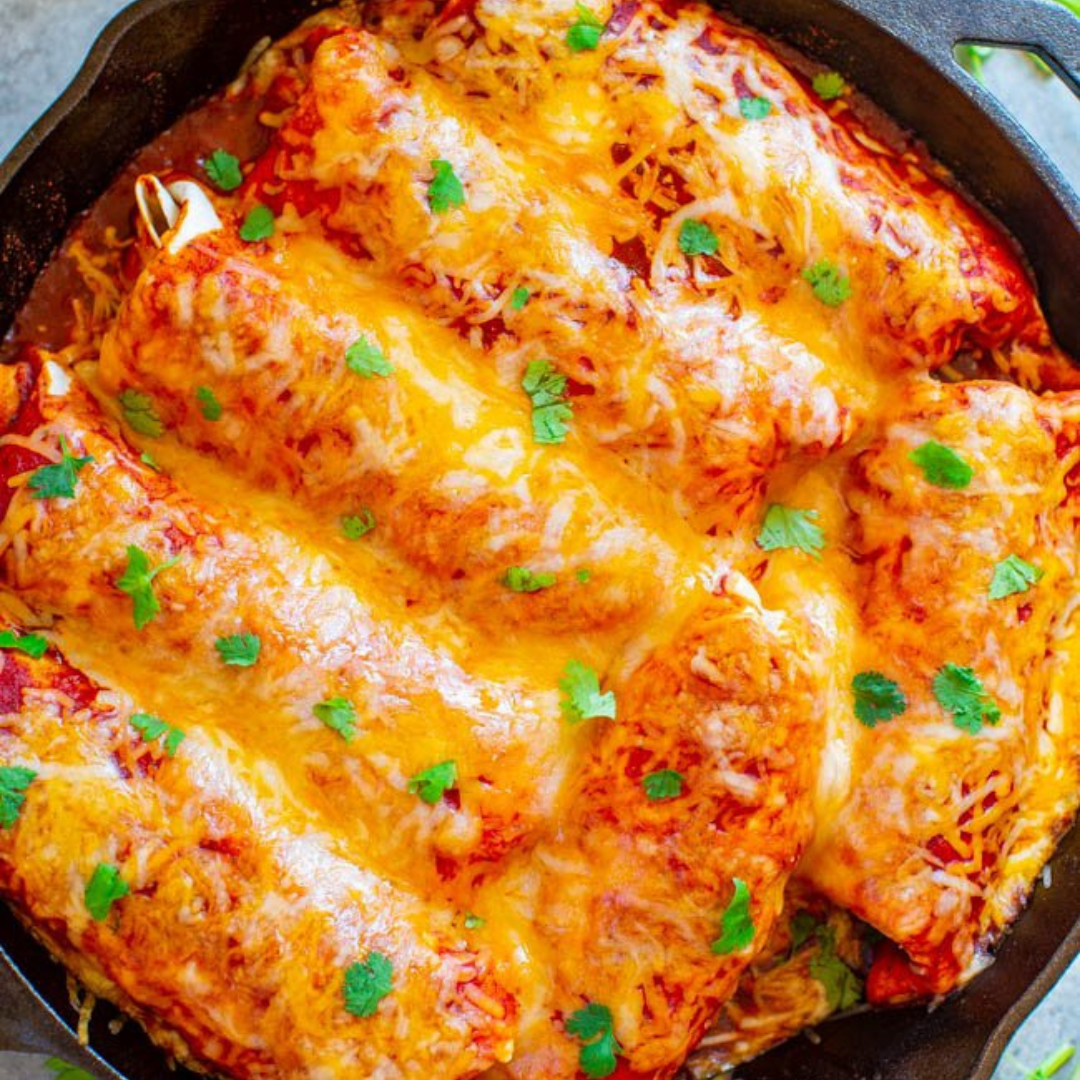 Loaded Smothered Beef Burritos