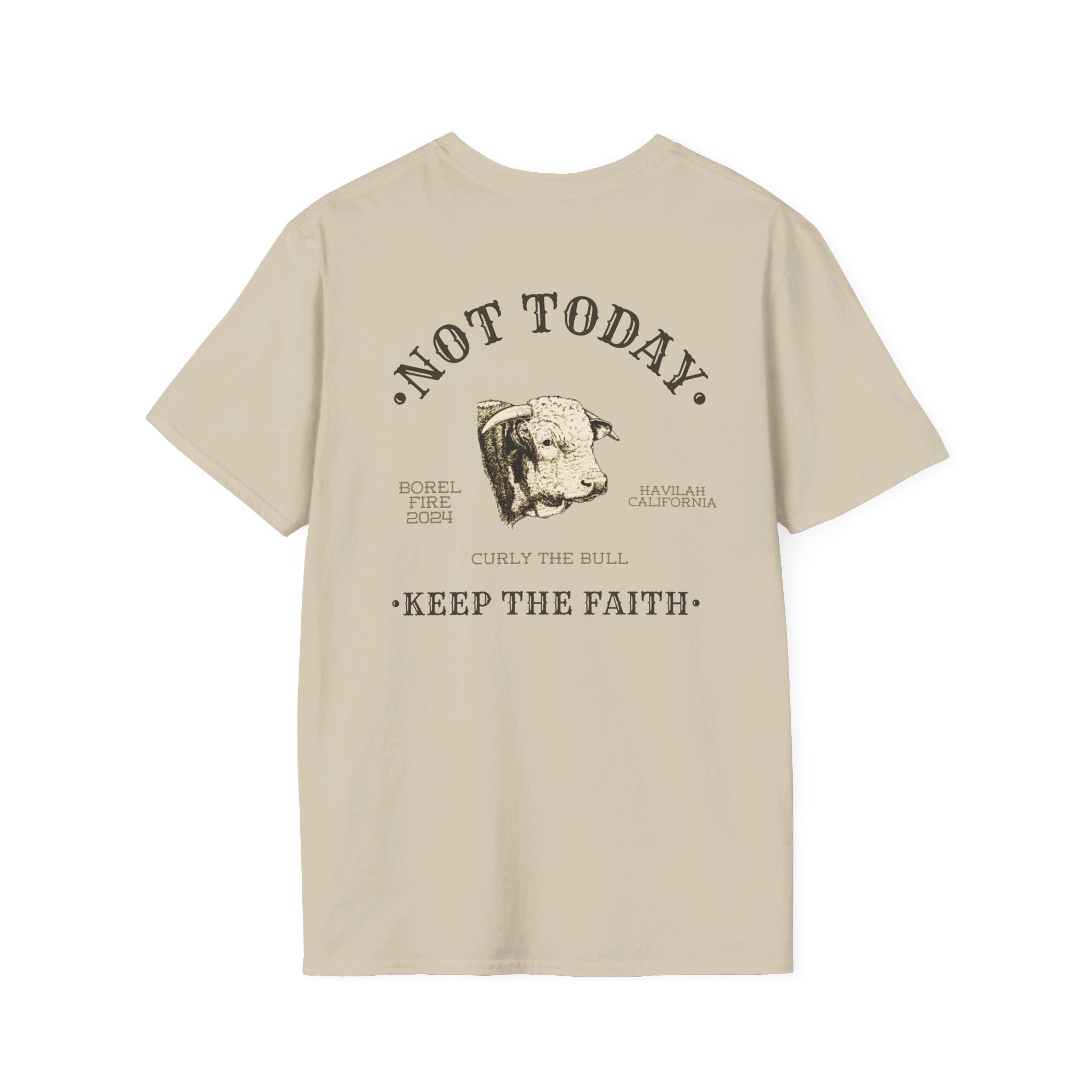 Not Today T-Shirt - Curly the Bull